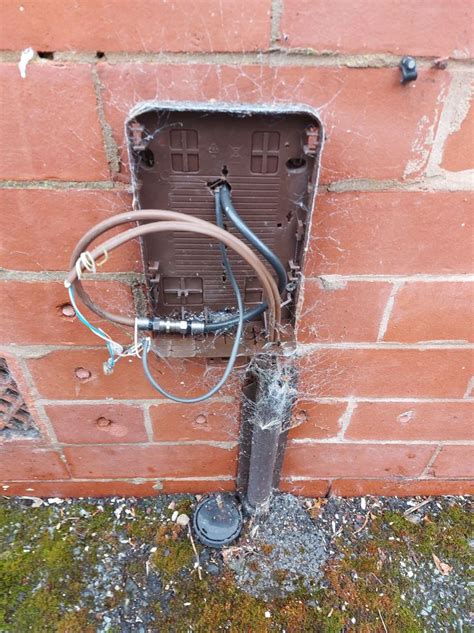 virgin media junction box cover|Missing external junction box cover .